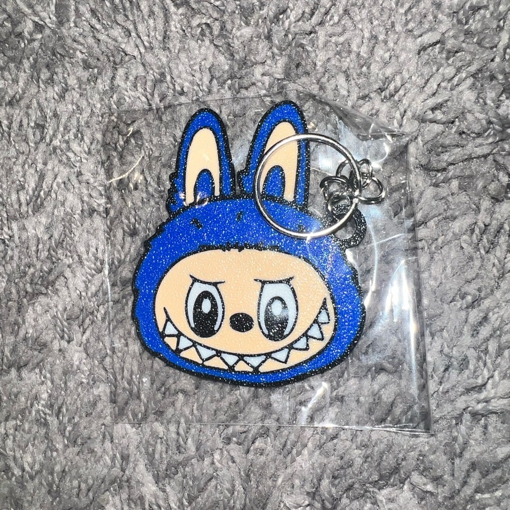 Handmade labubu keychain